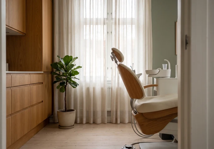 Behandlingsrom med moderne utstyr hos Balder Tannklinikk