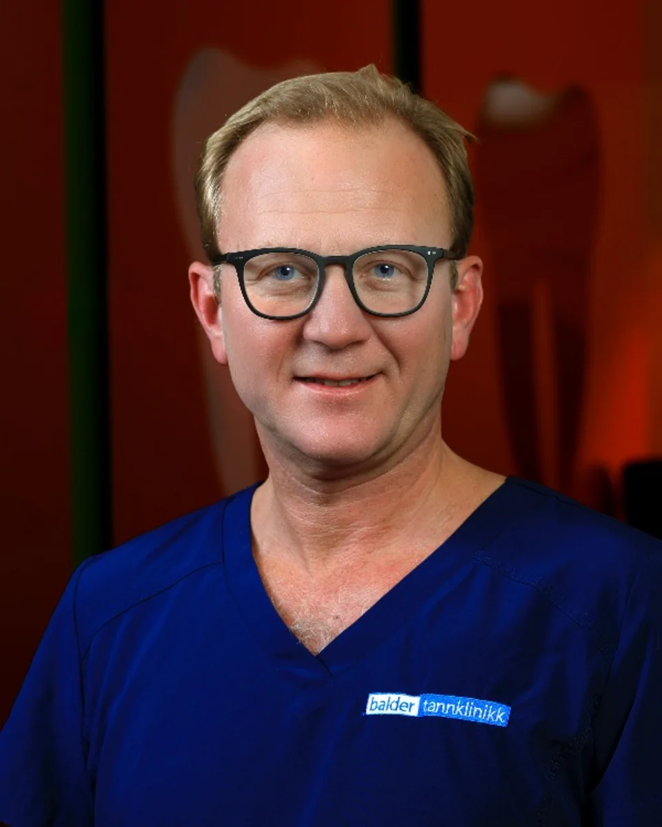 Tannlege MNTF Andreas Taby ved Balder Tannklinikk