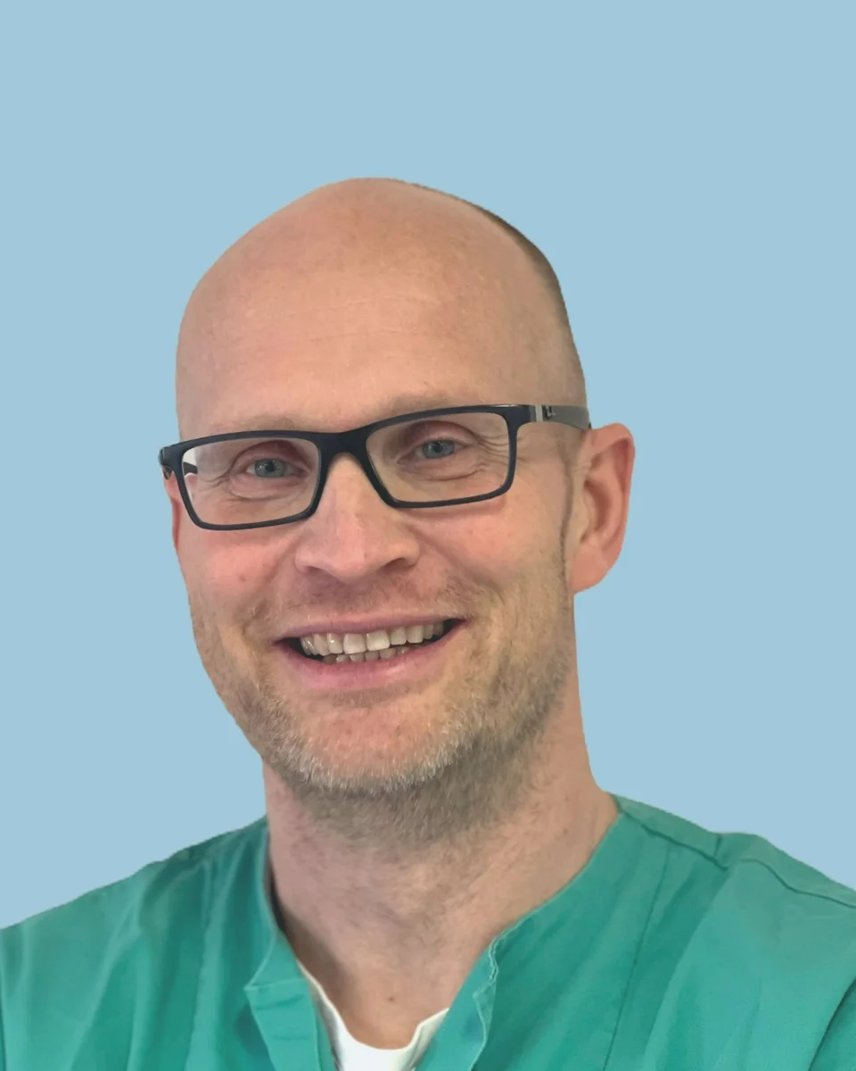 Anestesisykepleier Jostein Nygård ved Balder Tannklinikk